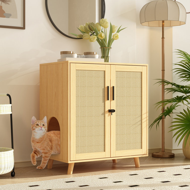 Catlett litter box on sale enclosure